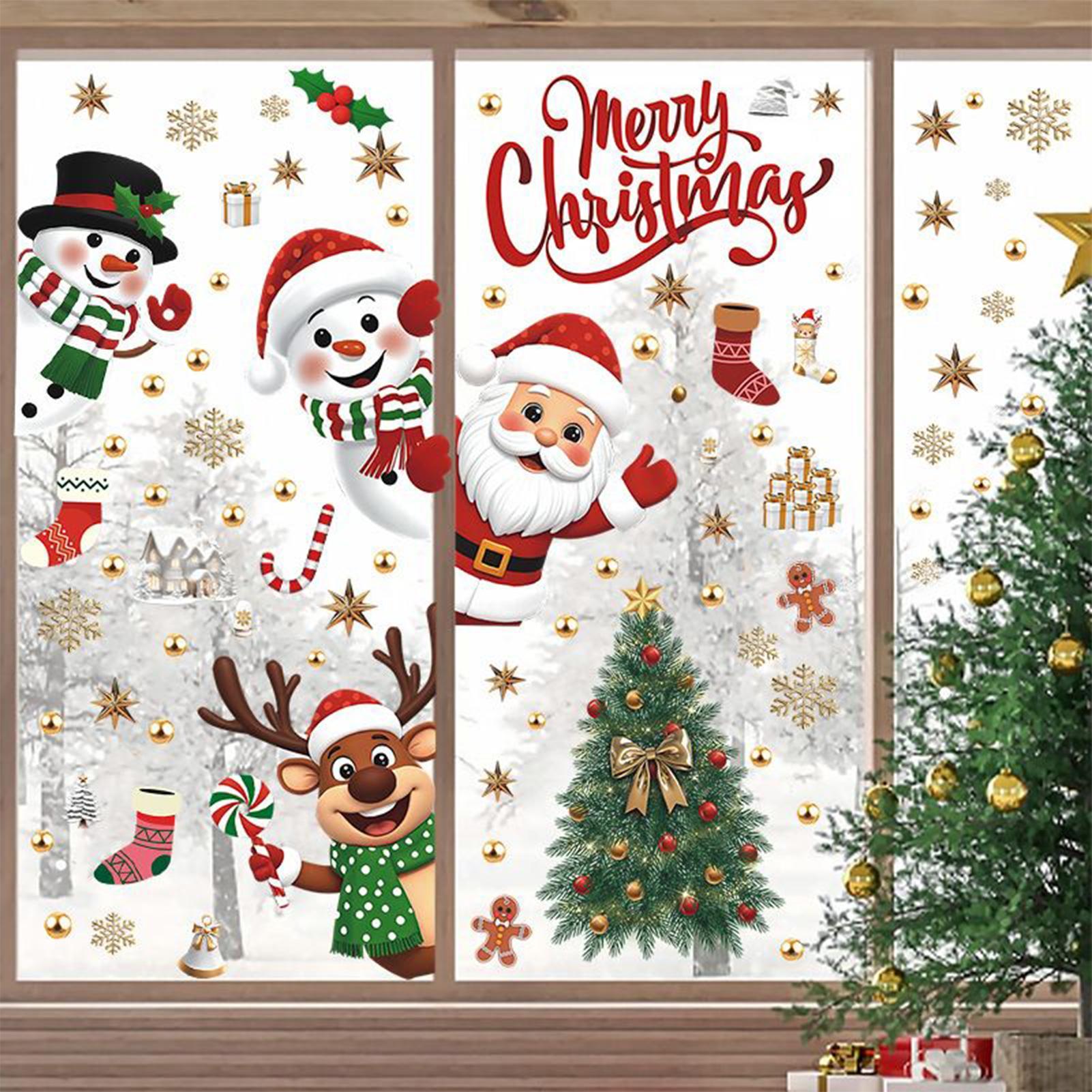 สติกเกอร์ติดกระจกสำหรับเทศกาลค - Snowflake Window Decal บทวิจารณ์และราคา