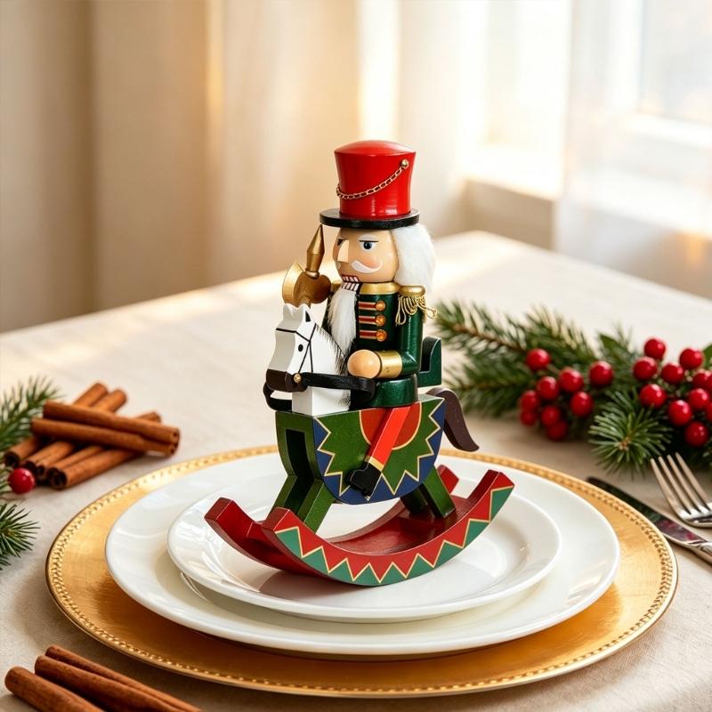 คริสต์มาส Nutcrackers ตุ๊กตาม้ - Nutcracker Figurine บทวิจารณ์และราคา