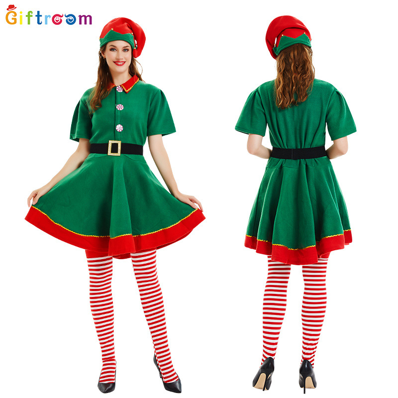 2025, สินค้าใหม่.ชุดแฟนซีเอลฟ์ - Elf Costume Christmas บทวิจารณ์และราคา