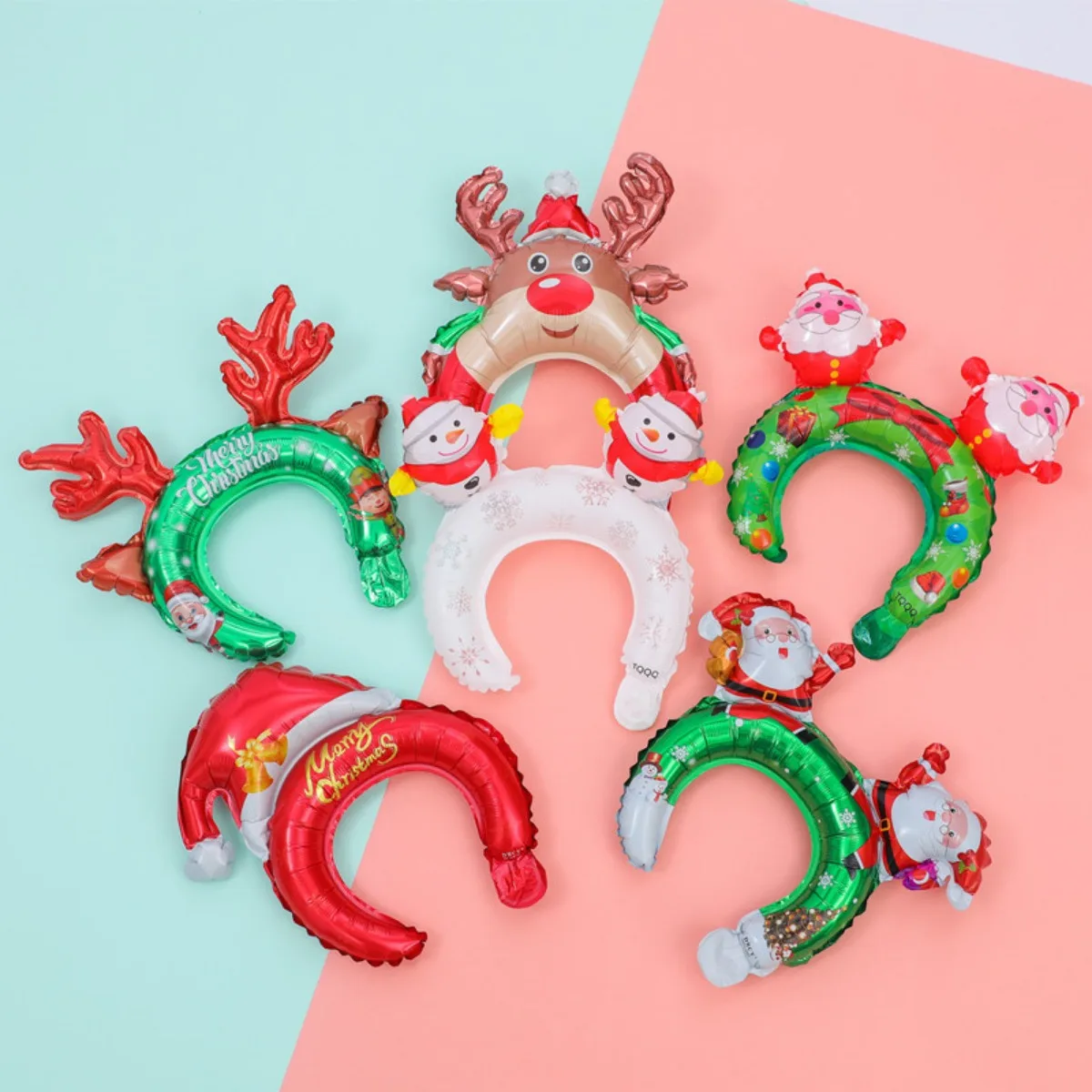Christmas Inflatable Headbands - Reindeer Antlers Headband บทวิจารณ์และราคา