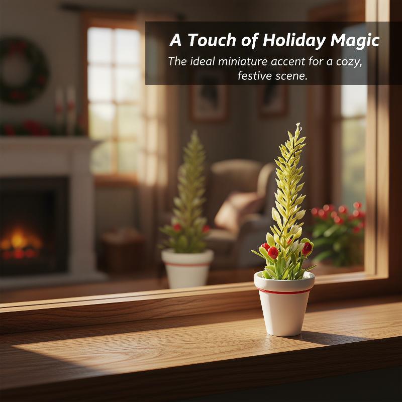 ต้นคริสต์มาสขนาดเล็กในกระถาง ร - Christmas Tree Artificial บทวิจารณ์และราคา