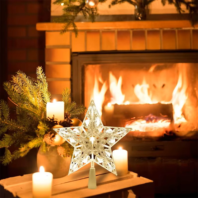 ดาวประดับยอดต้นคริสต์มาสขนาด 1 - Star Tree Topper บทวิจารณ์และราคา
