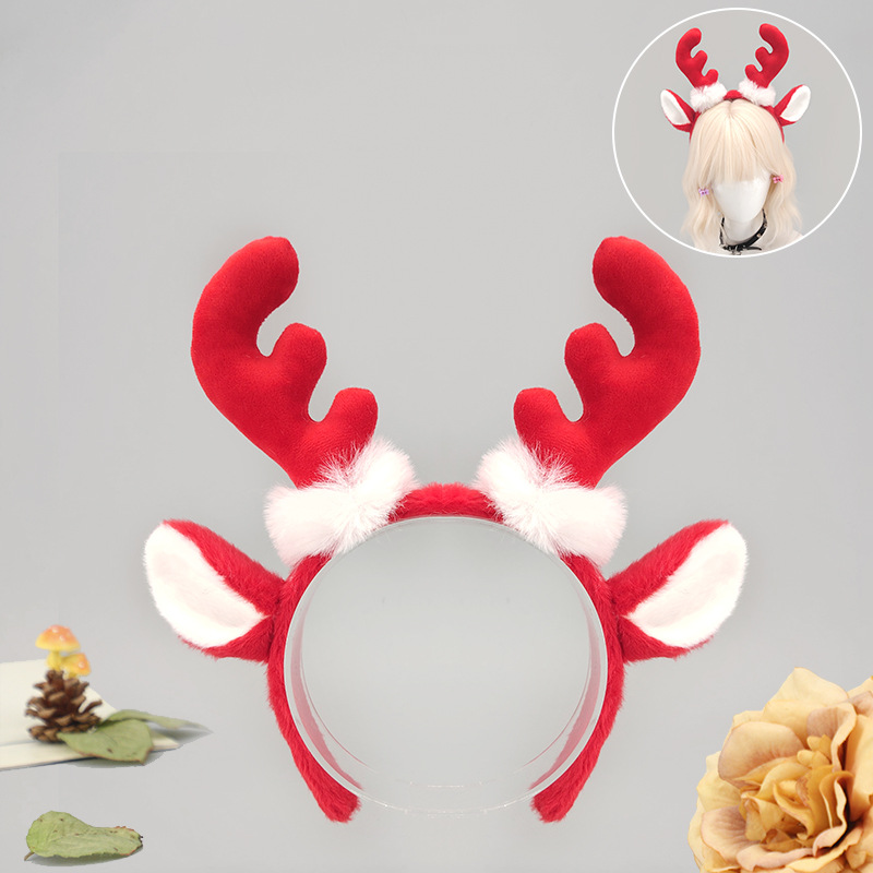 ที่คาดผมเขากวางเรนเดียร์คริสต์ - Reindeer Antlers Headband บทวิจารณ์และราคา