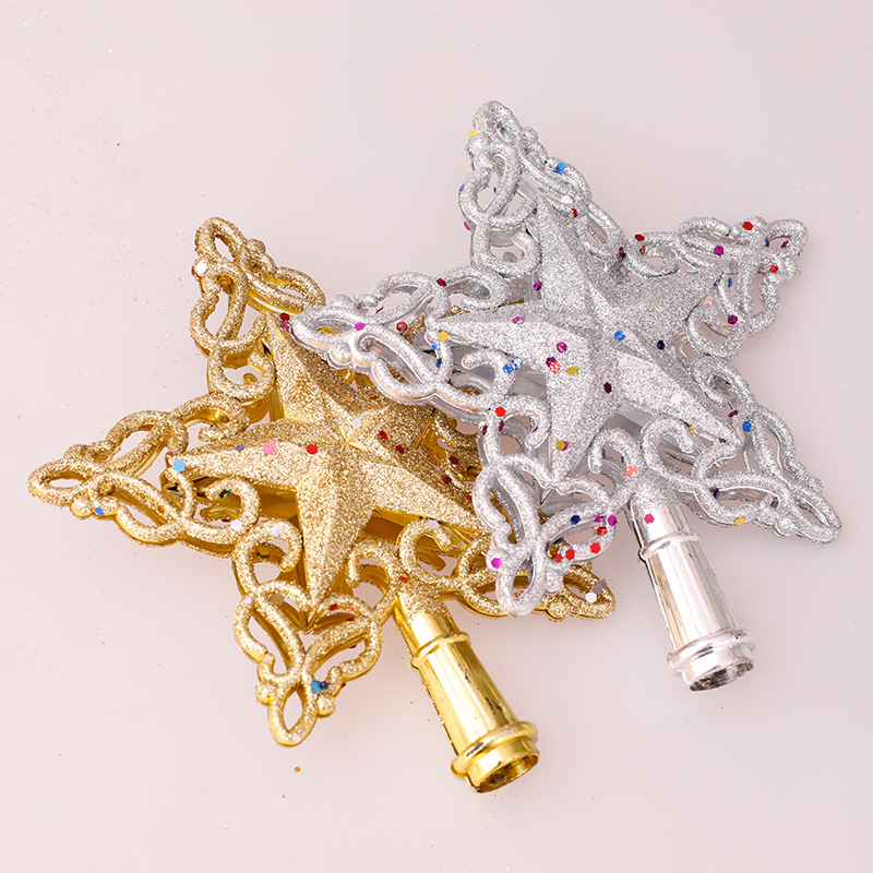 Glitter Christmas Tree Topper  - Star Tree Topper บทวิจารณ์และราคา
