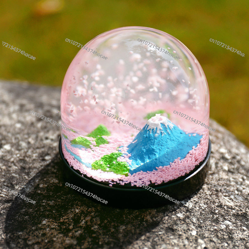 ลูกบอลหิมะคริสตัลรูปภูเขาไฟฟูจ - Snow Globe Musical บทวิจารณ์และราคา