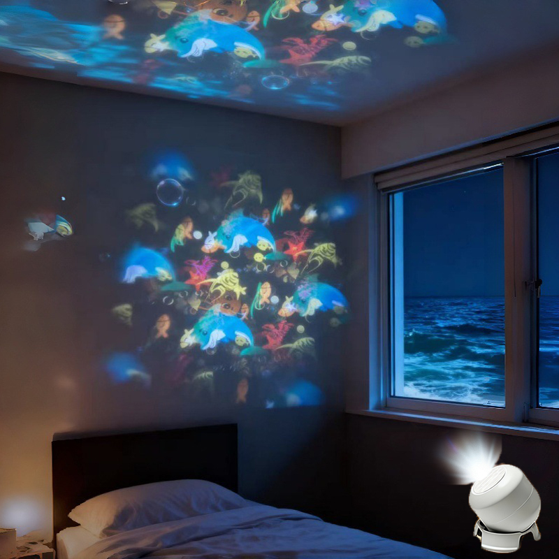 ไฟโปรเจคเตอร์แบบไดนามิก หมุนได - Christmas Lights Outdoor บทวิจารณ์และราคา