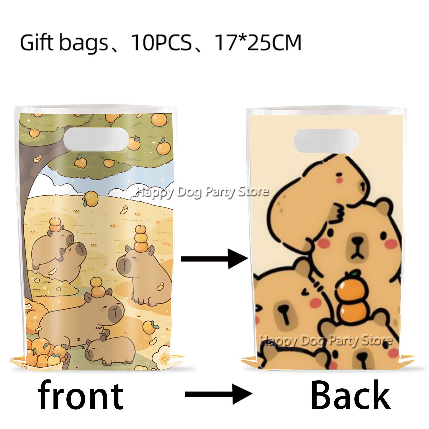 การ์ตูน Capybara Party Supplie - Gift Box Wrap Set บทวิจารณ์และราคา