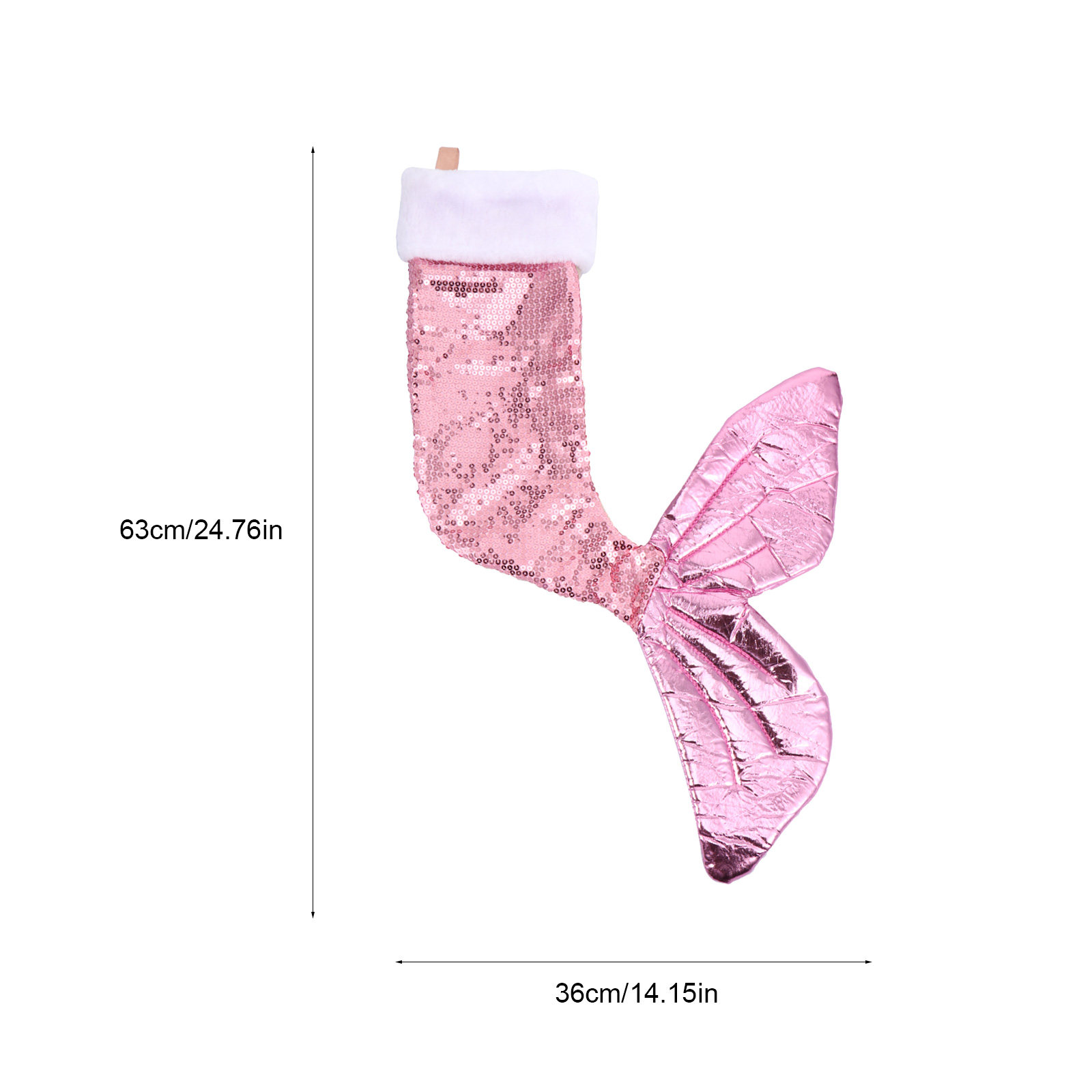 ถุงเท้าหางนางเงือกประดับเลื่อม - Christmas Stocking Hanging บทวิจารณ์และราคา