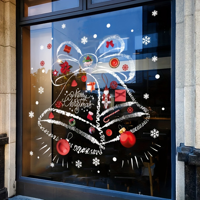 สติกเกอร์คริสต์มาส เกล็ดหิมะ ต - Snowflake Window Decal บทวิจารณ์และราคา