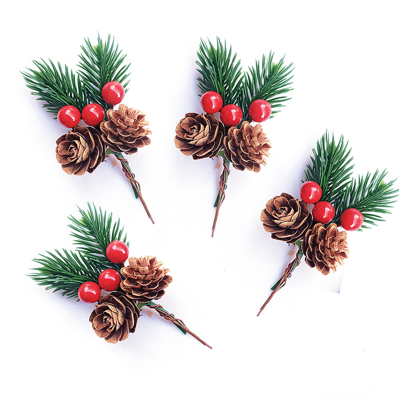 ชุดกรวยสนประดิษฐ์และผลเบอร์รี่ - Christmas Tree Artificial บทวิจารณ์และราคา