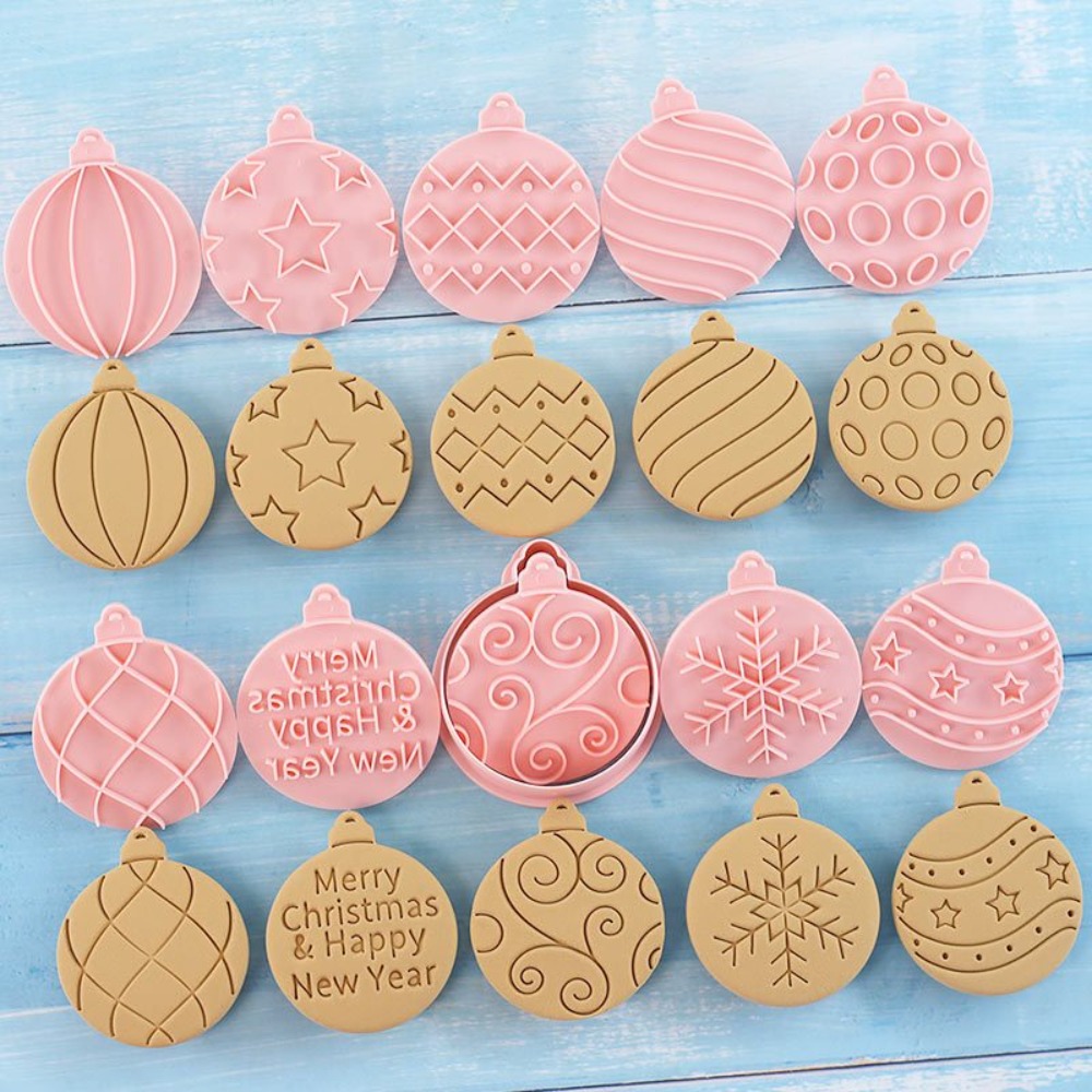 ชุดตัดคุกกี้ลายคริสต์มาส 11 ชิ - Ornament Ball Set บทวิจารณ์และราคา