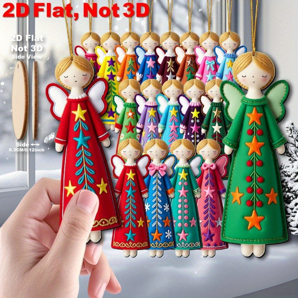 เครื่องประดับรูปนางฟ้าหลากสี 1 - Star Tree Topper บทวิจารณ์และราคา