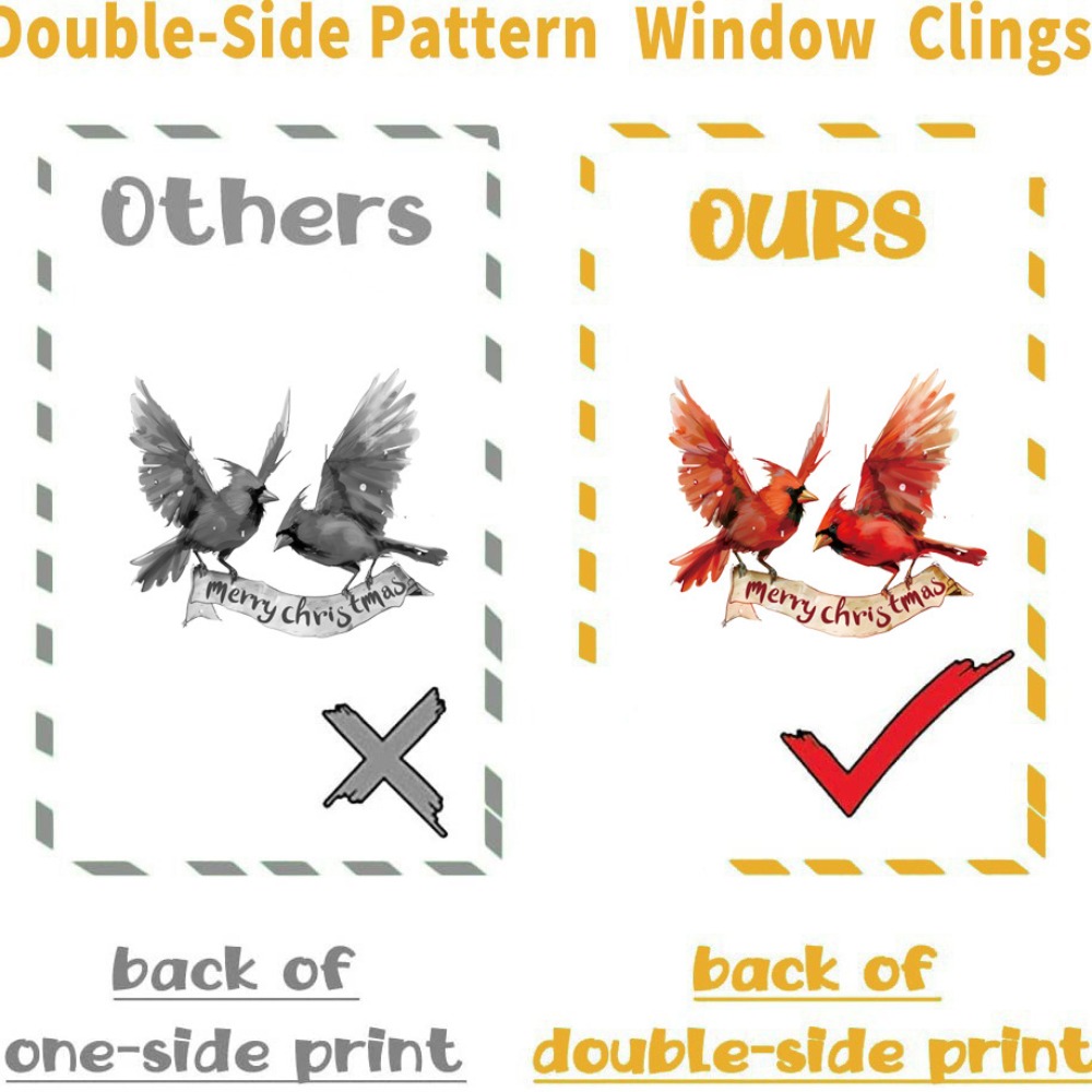 สติ๊กเกอร์ตกแต่งหน้าต่างคริสต์ - Snowflake Window Decal บทวิจารณ์และราคา