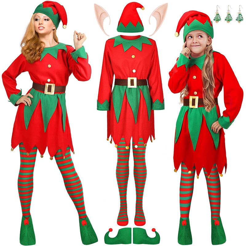 คริสต์มาส Elf เครื่องแต่งกายเด - Elf Costume Christmas บทวิจารณ์และราคา