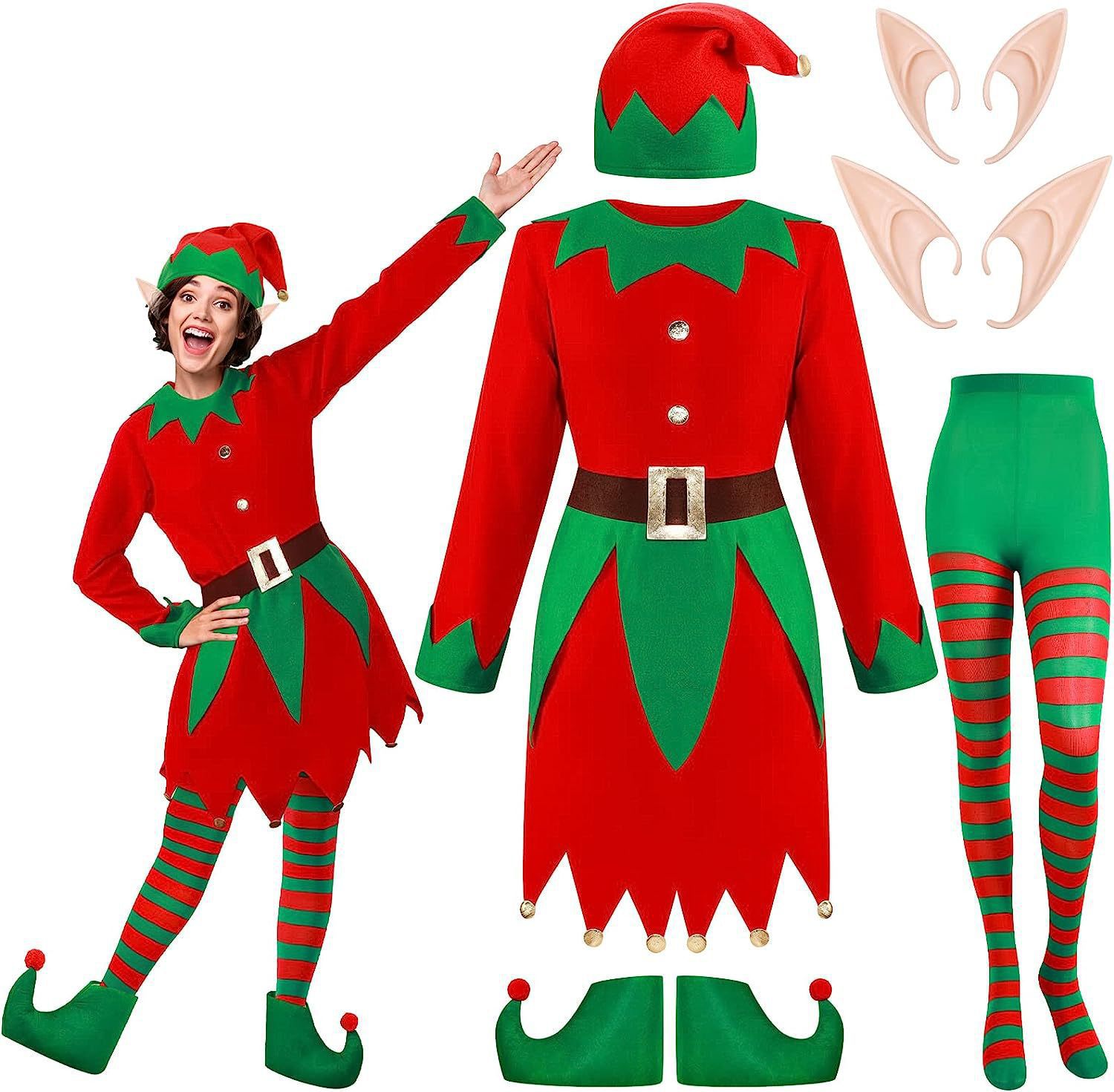คริสต์มาส Elf เครื่องแต่งกายเด - Elf Costume Christmas บทวิจารณ์และราคา