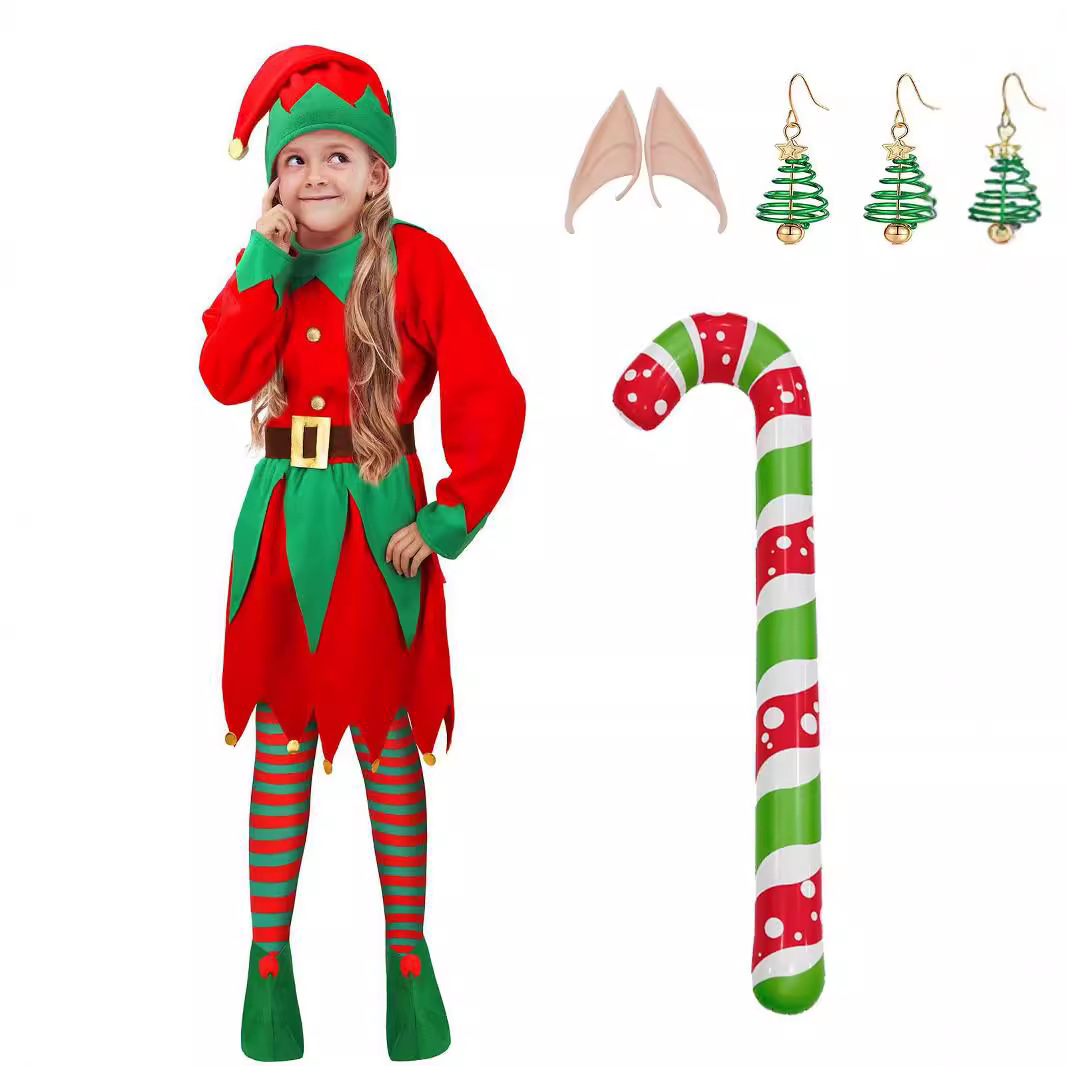 คริสต์มาส Elf เครื่องแต่งกายเด - Elf Costume Christmas บทวิจารณ์และราคา