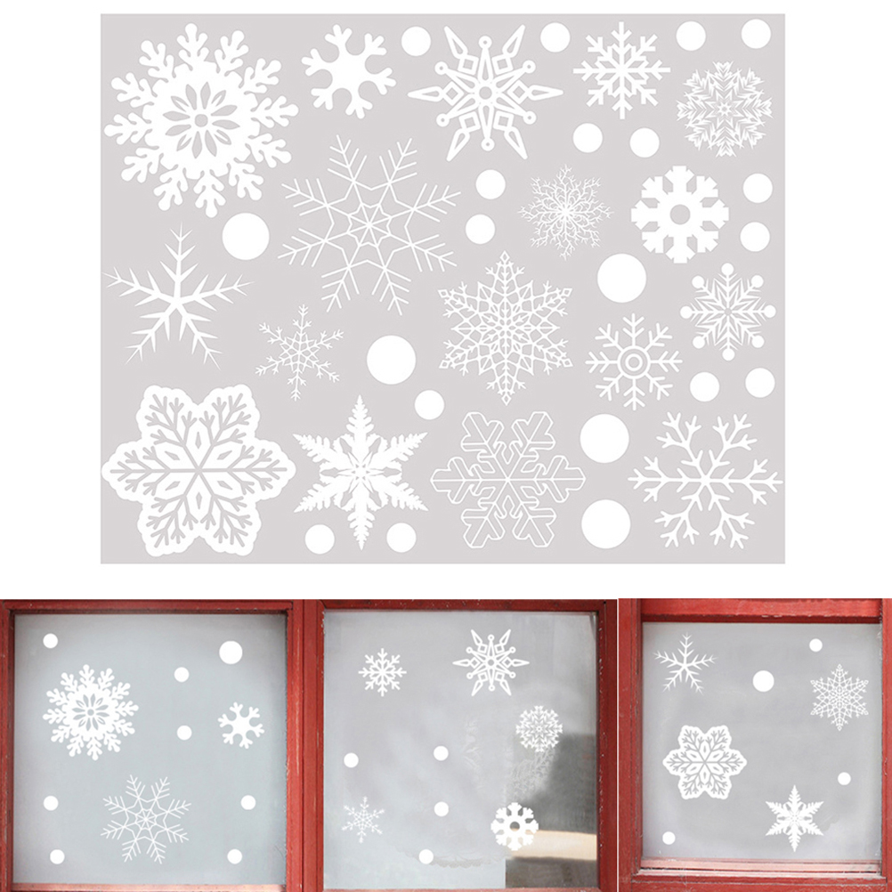 สติกเกอร์ติดหน้าต่างของขวัญคริ - Snowflake Window Decal บทวิจารณ์และราคา