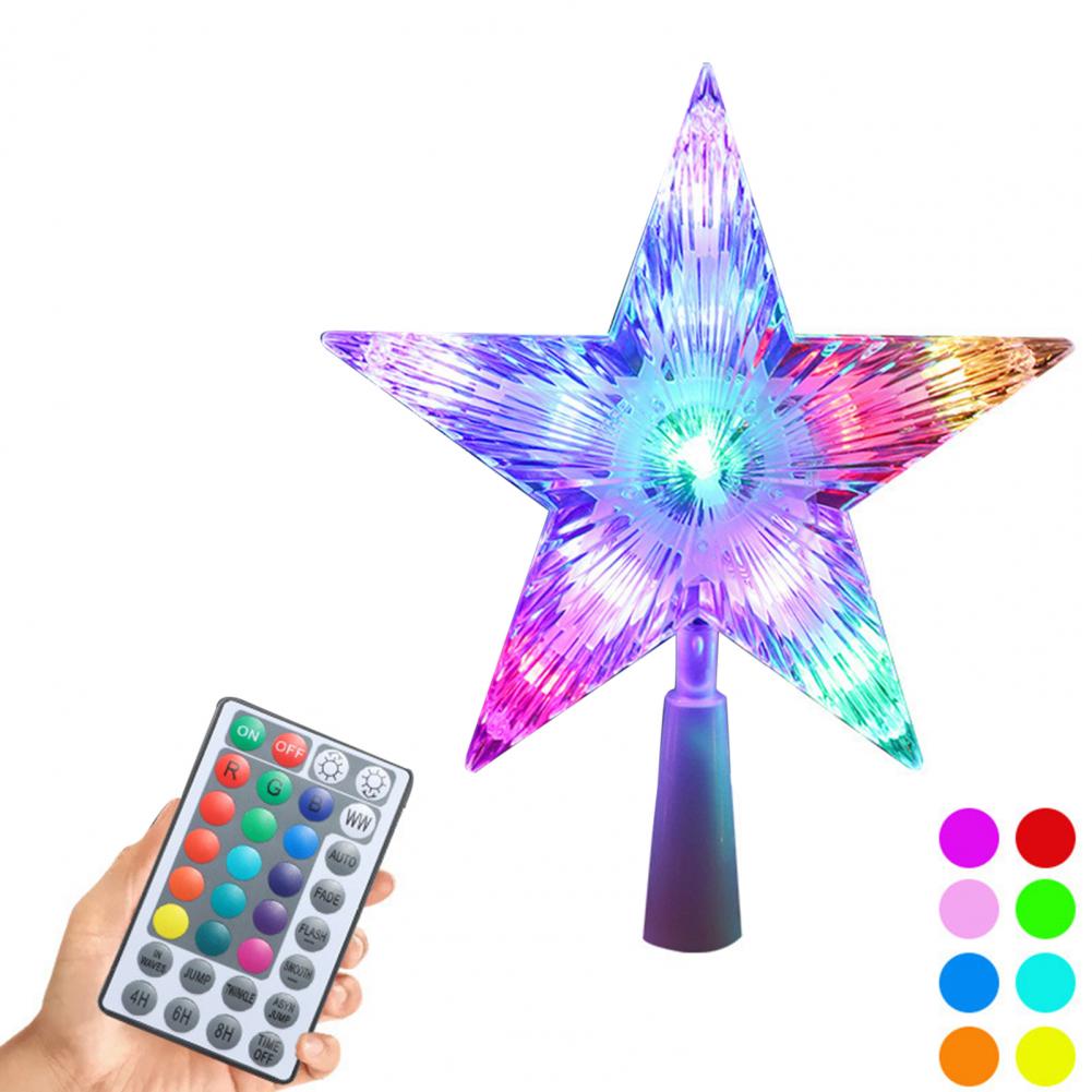 ท็อปเปอร์ต้นคริสต์มาสพร้อมโหมด - Star Tree Topper บทวิจารณ์และราคา