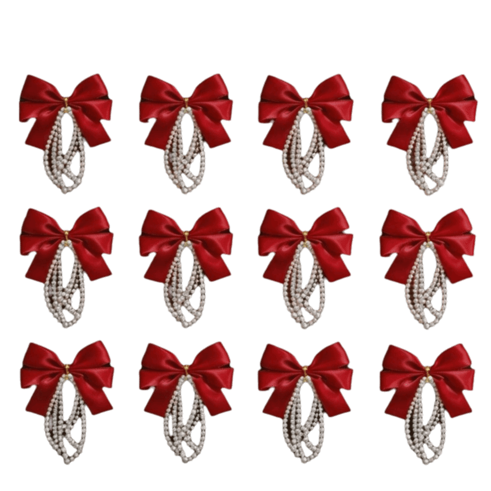 ชุด 12 ชิ้น โบว์ตกแต่งต้นคริสต - Gift Box Wrap Set บทวิจารณ์และราคา