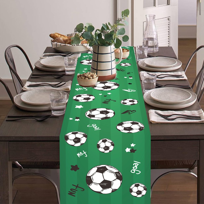 1 PC ฟุตบอล/ฟุตบอลตารางธงตาราง - Christmas Table Runner บทวิจารณ์และราคา