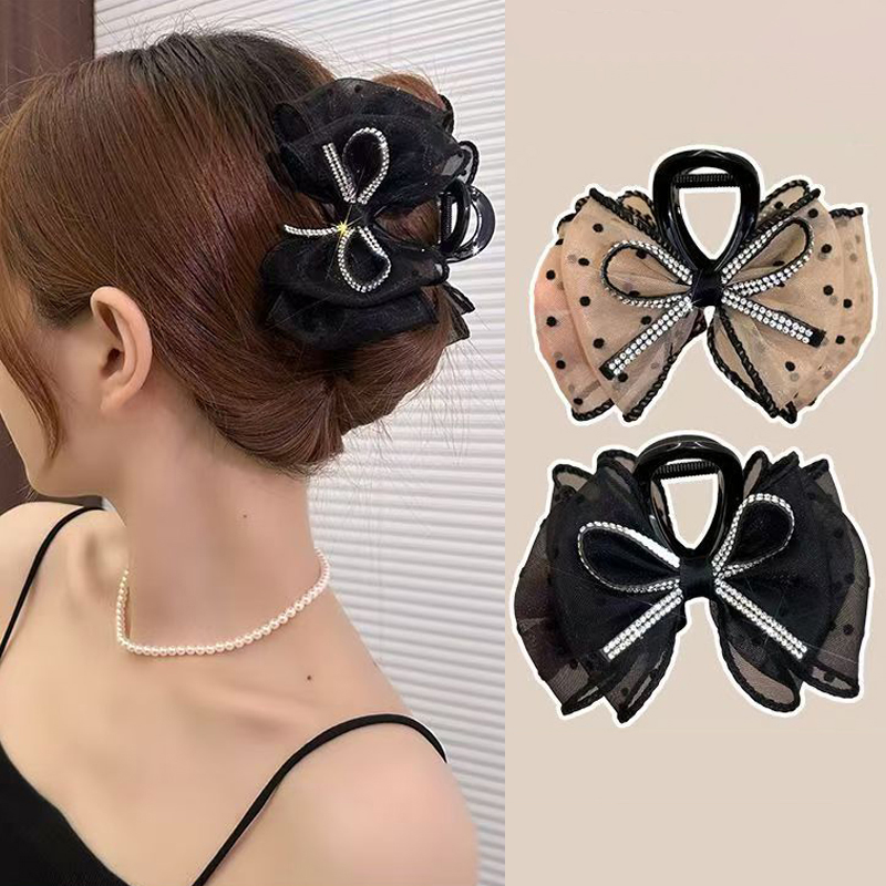 กิ๊บติดผมตาข่ายประดับโบว์สวยหร - Ribbon Bow Gift บทวิจารณ์และราคา