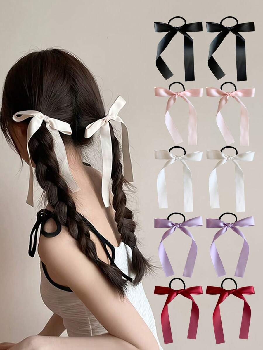2 ชิ้น/เซ็ต เครื่องประดับผมโบว - Ribbon Bow Gift บทวิจารณ์และราคา