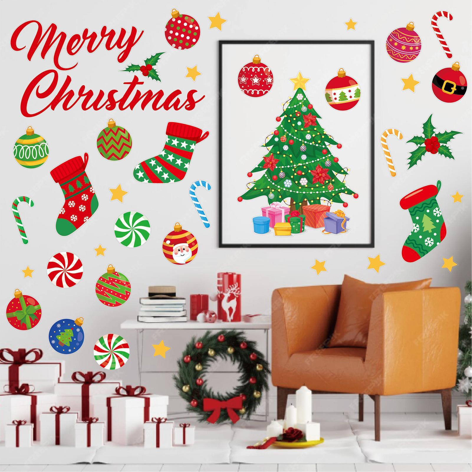 สติกเกอร์ติดผนังลายคริสต์มาส 3 - Snowflake Window Decal บทวิจารณ์และราคา