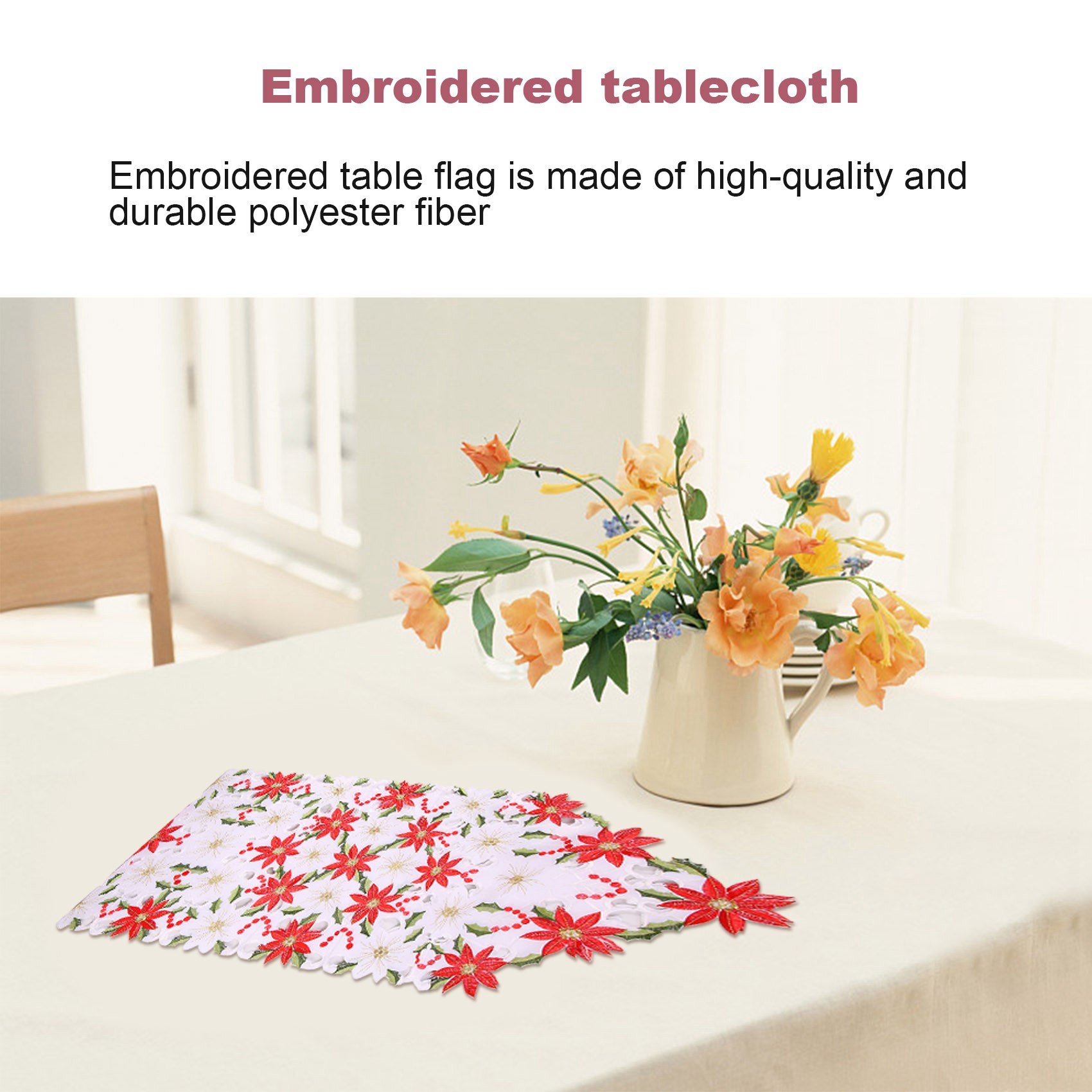 รองชนะเลิศอันดับปักคริสต์มาส,  - Christmas Table Runner บทวิจารณ์และราคา