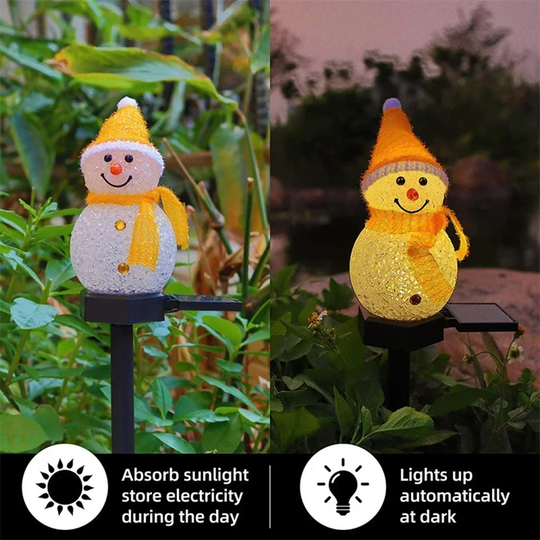 โคมไฟสวนพลังงานแสงอาทิตย์รูปมน - Christmas Lights Outdoor บทวิจารณ์และราคา
