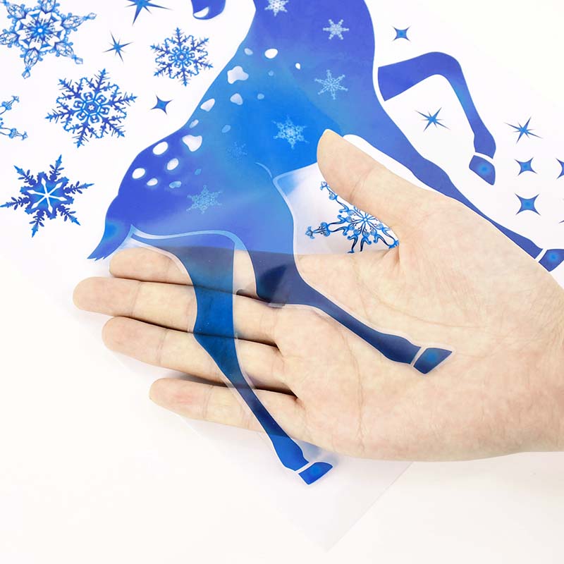 สติ๊กเกอร์ติดหน้าต่างลายคริสต์ - Snowflake Window Decal บทวิจารณ์และราคา