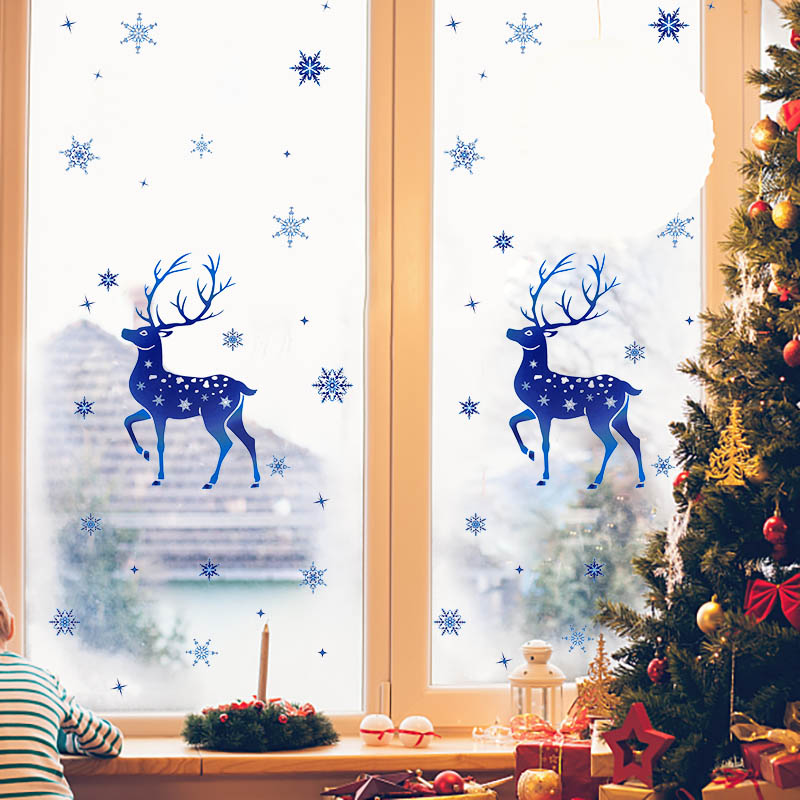 สติ๊กเกอร์ติดหน้าต่างลายคริสต์ - Snowflake Window Decal บทวิจารณ์และราคา