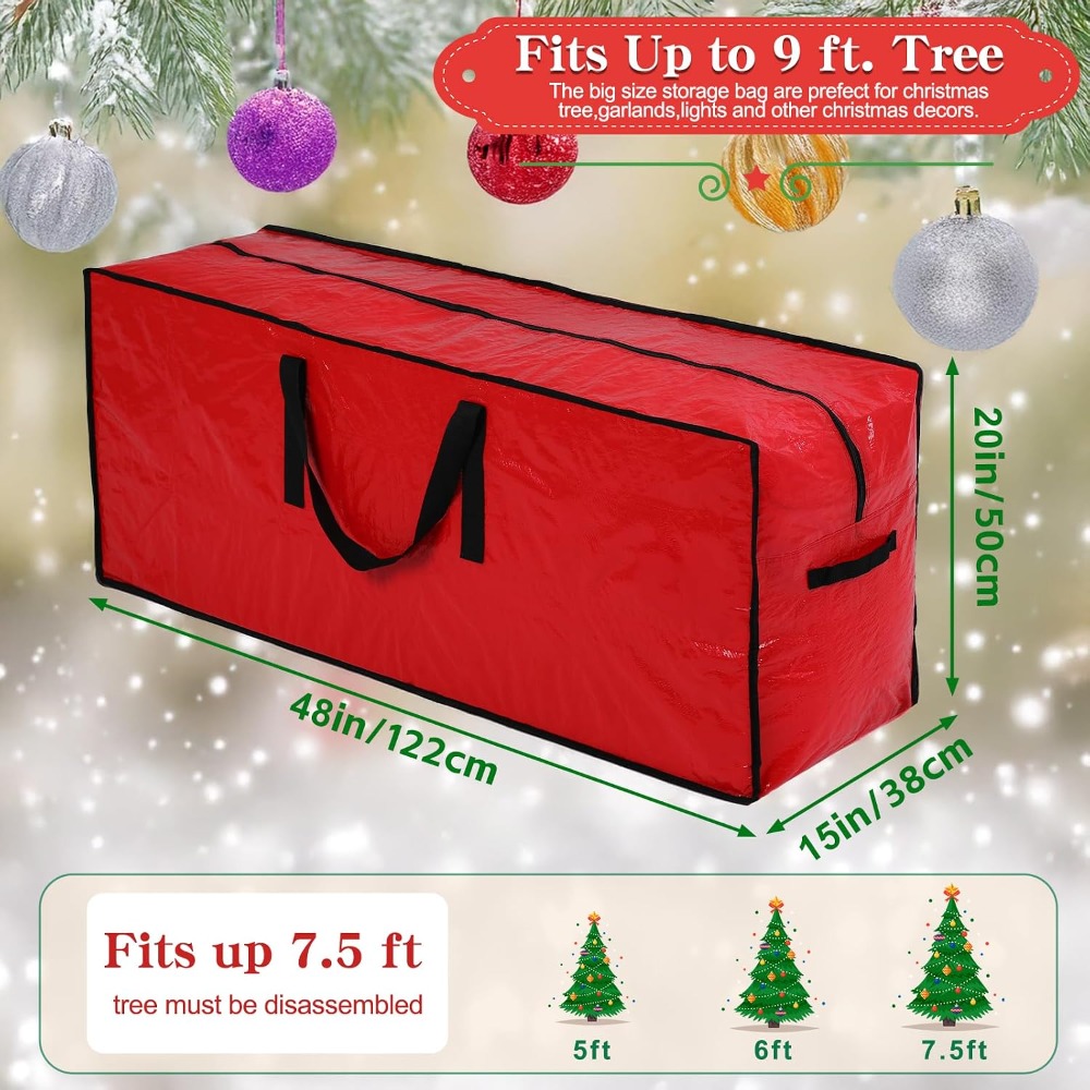 ถุงเก็บต้นคริสต์มาสขนาดใหญ่สำห - Christmas Tree Artificial บทวิจารณ์และราคา
