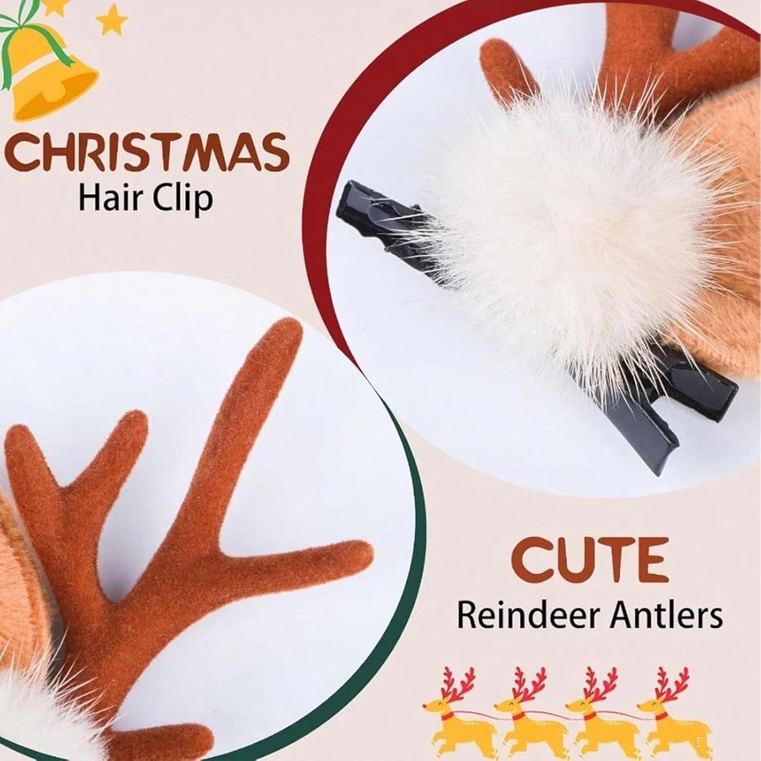 ที่คาดผมรูปหูกวางขนาดเล็ก 1/2  - Reindeer Antlers Headband บทวิจารณ์และราคา